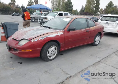 1997 Pontiac Sunfire Se из США, поврежденный, VIN 1G2JB12T8V7560458